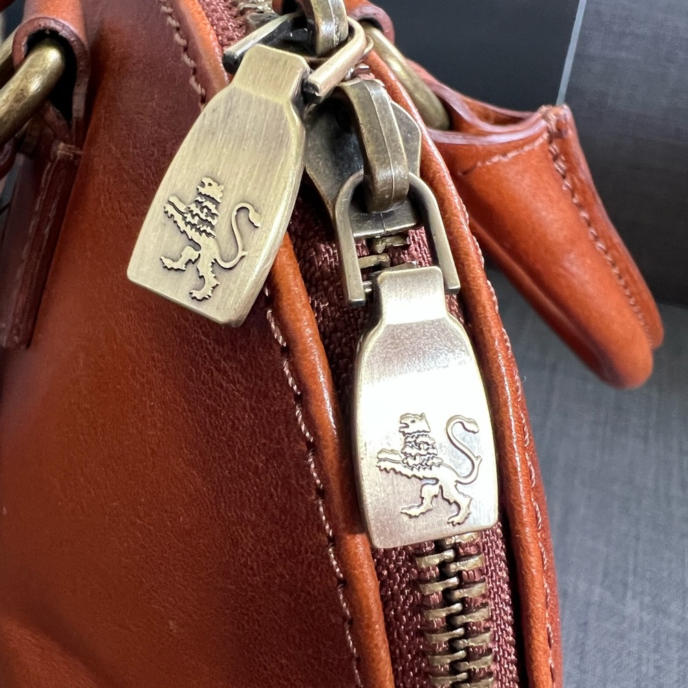 NWT PRATESI FIRENZE SATCHEL PURSE BAG - Picture 4 of 8